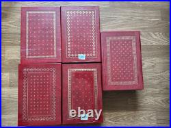 Game of Thrones Books Limited Edition Leather Slipcase Set Hardcover SEALED
