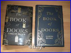 Gareth Brown Signed limited 1/500 The Book Of Doors 1st Goldsboro sprayed edges