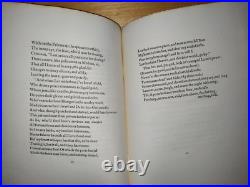 Gemini Poems by John Collier 1931 HC First Limited Edition Signed Numbered RARE