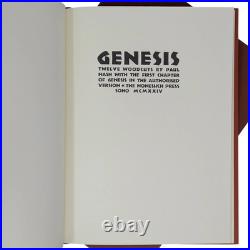 Genesis, The Book of Jonah, The Song of Songs FOLIO SOCIETY Limited Edition 2017