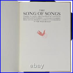 Genesis, The Book of Jonah, The Song of Songs FOLIO SOCIETY Limited Edition 2017