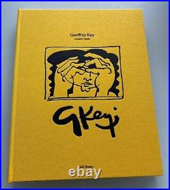 Geoffrey Key Signed Limited Edition'isolated Heads' Book By Nick Brown'new