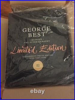 George Best Signed Book Limited Edition Blessed The Autobiography Autograph
