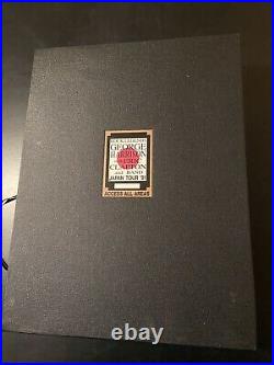 George Harrison Signed Japan 1991 Clapton Genesis Publications CD Book Box Set