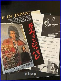 George Harrison Signed Japan 1991 Clapton Genesis Publications CD Book Box Set