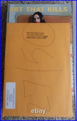 George Petros Art That Kills SIGNED 27/50 Genesis P-Orridge Manson LaVey Satan