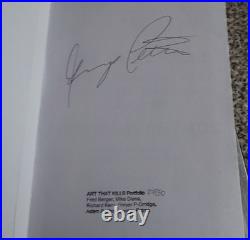 George Petros Art That Kills SIGNED 27/50 Genesis P-Orridge Manson LaVey Satan