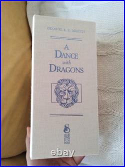 George R R Martin A Dance with Dragons -Subterranean Press SIGNED Numbered OOP