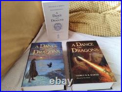 George R R Martin A Dance with Dragons -Subterranean Press SIGNED Numbered OOP