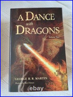 George R R Martin A Dance with Dragons -Subterranean Press SIGNED Numbered OOP