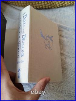 George R R Martin A Dance with Dragons -Subterranean Press SIGNED Numbered OOP