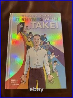 George Takei It Rhymes With Takei Limited Edition Hardcover Book NEW SEALED