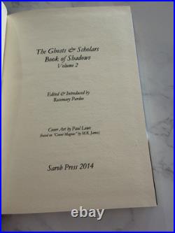 Ghosts & Scholars Book of Shadows Vol 2 Limited Numbered HC 18/325 Very Rare