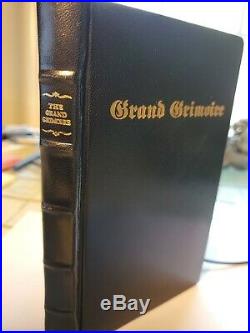 Grand Grimoire Leather 1st Edition 500 copies Trident Books 1996, Rare