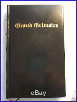 Grand Grimoire Leather 1st Edition 500 copies Trident Books 1996, Rare