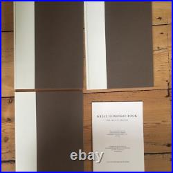 Great Domesday Book Cambridgeshire 3 Volume Folio Limited Edition VGC