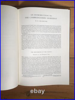 Great Domesday Book Cambridgeshire 3 Volume Folio Limited Edition VGC