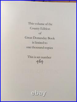 Great Domesday Book Cambridgeshire 3 Volume Folio Limited Edition VGC