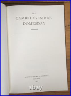 Great Domesday Book Cambridgeshire 3 Volume Folio Limited Edition VGC
