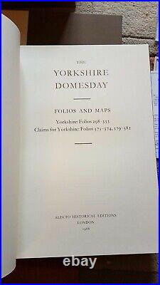 Great Domesday Book Yorkshire 1987-1992 Alecto Telegraph Editions