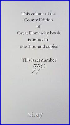 Great Domesday Book Yorkshire 1987-1992 Alecto Telegraph Editions