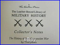 Greek & Roman Naval Warfare Gallic Wars Easton Press Military History Book Lot 5