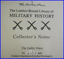 Greek & Roman Naval Warfare Gallic Wars Easton Press Military History Book Lot 5