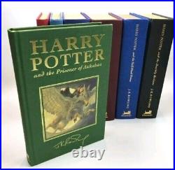 HARRY POTTER Deluxe Limited Edition, Rare Set of Books 1-7, Never Opened