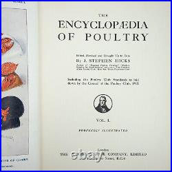 HICKS, J. Stephen The Encyclopaedia Of Poultry. 1923 Revised Edition