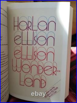 Harlan Ellison -Ellison Wonderland SIGNED Slipcased (2 book) PS Publishing OOP