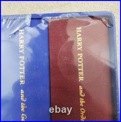 Harry Potter Deluxe Limited Edition Cloth Box Set Books 1-5 Brand New Sealed