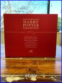 Harry Potter Deluxe limited edition book set all 7 books