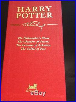 Harry Potter Special Edition Books 1-4 Box set Limited Edition
