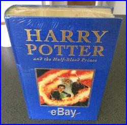 Harry Potter and the Half Blood Prince Deluxe UK Edition 1st Print SEALED Book