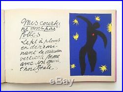 Henri Matisse Jazz Rare 1st Ed 1960 Lithograph Print Moma Collector Art Book