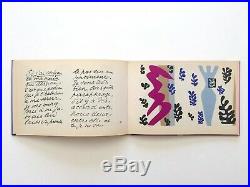 Henri Matisse Jazz Rare 1st Ed 1960 Lithograph Print Moma Collector Art Book