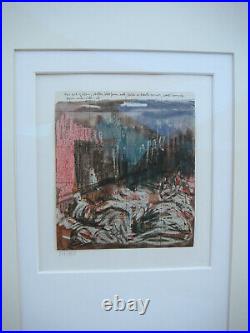Henry Moore Signed And Numbered Lithographs Shelter Sketch Book Lot Of 2