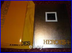 Heroes & Villains Deluxe Edition Signed Genesis Publications Book Roger Moore