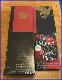 Hilary Mantel Wolf Hall Trilogy 3 SIGNED LTD Editions and Mantel Pieces Signed