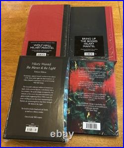 Hilary Mantel Wolf Hall Trilogy 3 SIGNED LTD Editions and Mantel Pieces Signed