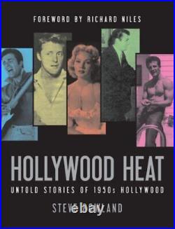 Hollywood Heat by Steve Rowland Hardback Book The Cheap Fast Free Post