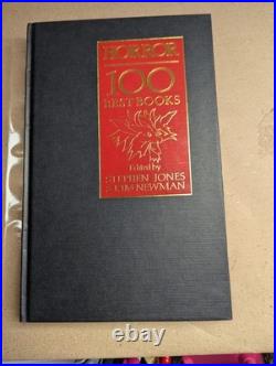Horror 100 Best Books signed limited 1st edition 1988