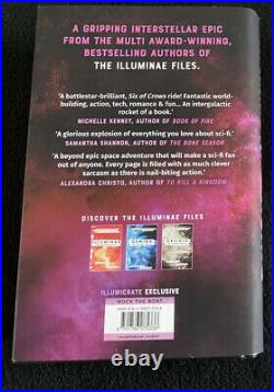 Illumicrate Aurora Rising Exclusive Edition SPRAYED SIGNED Jay Kristoff Kaufman