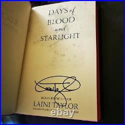 Illumicrate Days of Blood & Starlight and Dreams of Gods & Monsters signed new