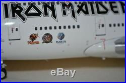 Inflight 200 1/200 Iron Maiden The Book of Souls World Tour 747-400 TF-AAK NIB