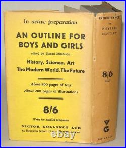 Inheritance Phyllis Bentley 1932 Gollancz HB 1st Edition