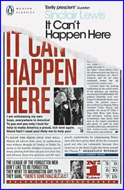 It Can't Happen Here (Penguin Modern Classics) by Lewis, Sinclair Book The Cheap