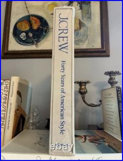 J. Crew Book Forty Years of American Style -SEALED MINT Out of Print Ltd Edition