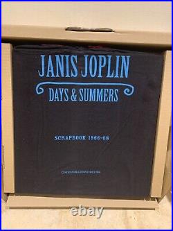 JANIS JOPLIN Days & Summers GENESIS PUBLICATIONS SIGNED Deluxe BOOK + Vinyl 7