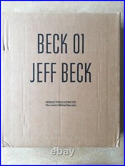 JEFF BECK 01 GENESIS PUBLICATIONS SIGNED Deluxe BOOK New Hot Rods
